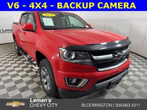 2018 Chevrolet Colorado for sale at Leman's Chevy City in Bloomington IL