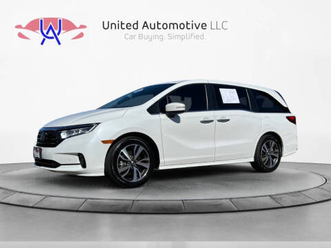 2022 Honda Odyssey for sale at UNITED AUTOMOTIVE in Denver CO
