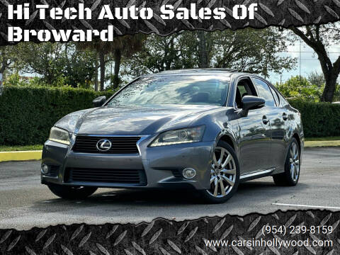 2013 Lexus GS 350 for sale at Hi Tech Auto Sales Of Broward in Hollywood FL