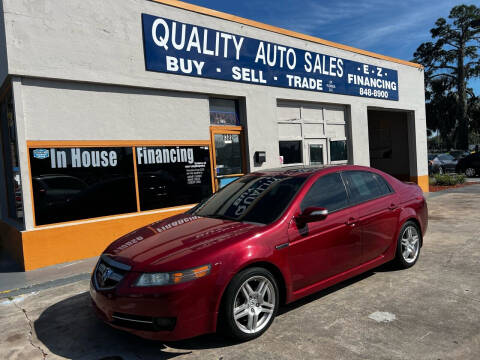 2008 Acura TL for sale at QUALITY AUTO SALES OF FLORIDA in New Port Richey FL