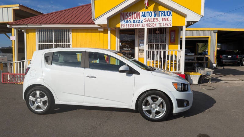 2016 Chevrolet Sonic for sale at Mission Auto & Truck Sales, Inc. in Mission TX