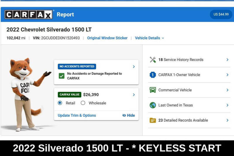 2022 Chevrolet Silverado 1500