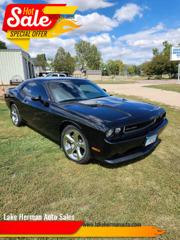 2013 Dodge Challenger for sale at Lake Herman Auto Sales in Madison SD