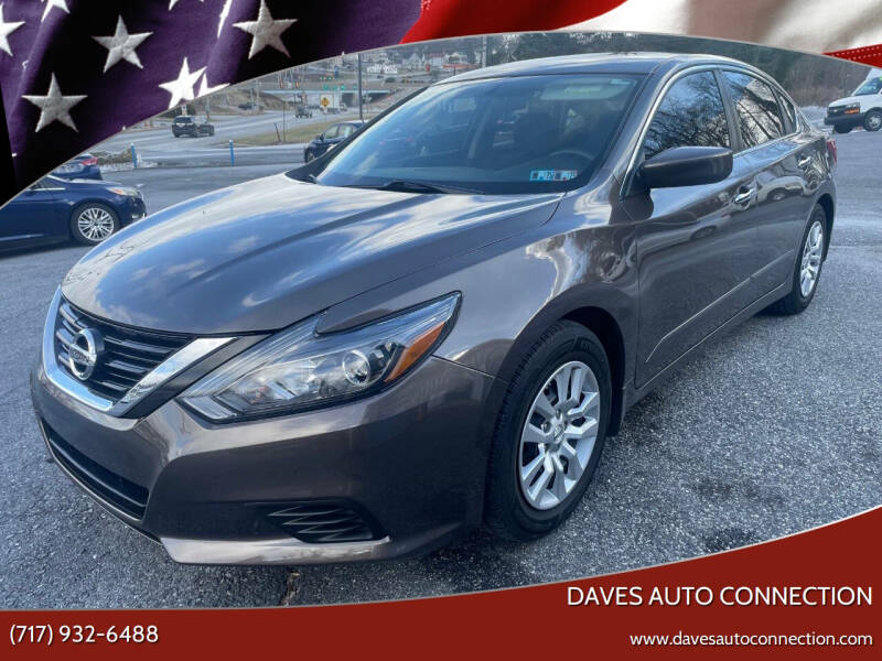 2016 Nissan Altima for sale at DAVES AUTO CONNECTION in Etters PA