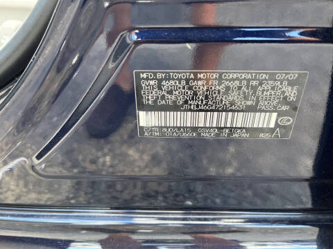 2007 Lexus ES 350