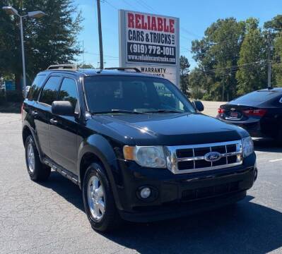 2009 Ford Escape for sale at Reliable Cars & Trucks LLC in Raleigh NC
