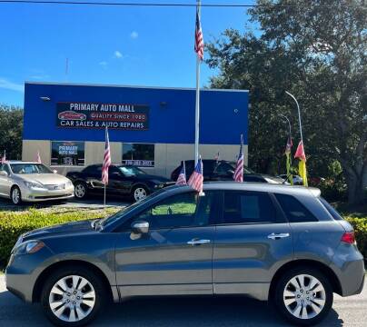 2011 Acura RDX for sale at Primary Auto Mall in Fort Myers FL