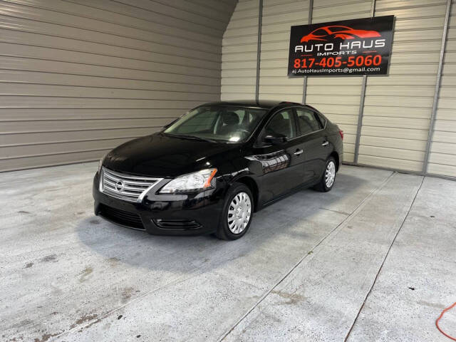 2015 Nissan Sentra for sale at Auto Haus Imports in Grand Prairie, TX