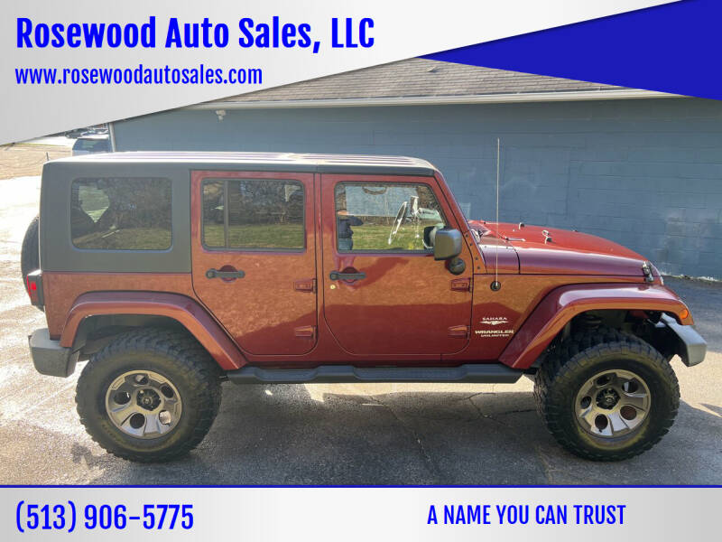 2008 Jeep Wrangler Unlimited for sale at Rosewood Auto Sales, LLC in Hamilton OH