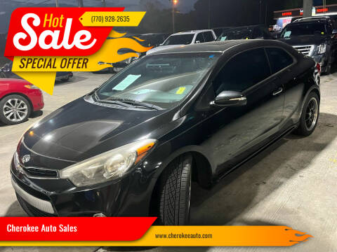2015 Kia Forte Koup for sale at Cherokee Auto Sales in Acworth GA