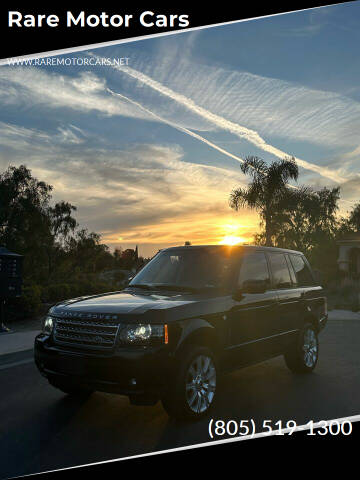 2012 Land Rover Range Rover for sale at Rare Motor Cars in Sun Valley CA