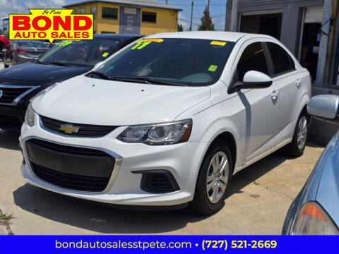 2017 Chevrolet Sonic for sale at Bond Auto Sales of St Petersburg in Saint Petersburg FL