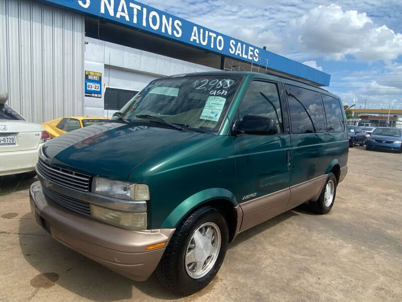 1999 Chevrolet Astro for sale at Buy-Fast Autos in Houston TX