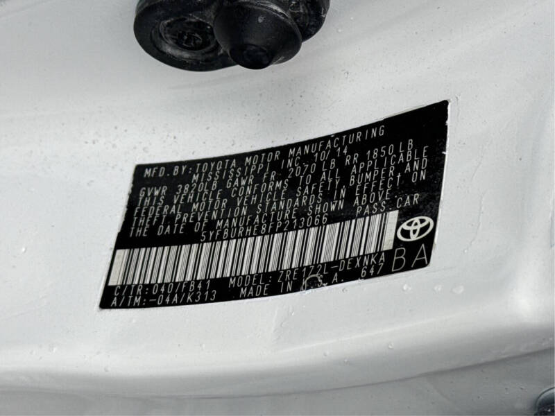 2015 Toyota Corolla LE