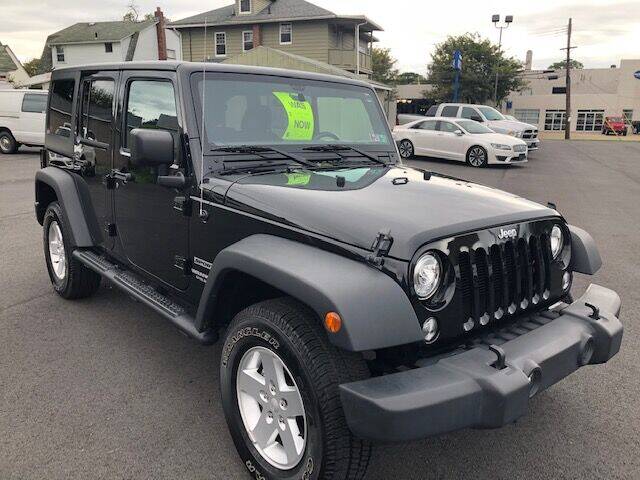 2017 Jeep Wrangler Unlimited for sale at DelBalso Preowned in Kingston PA