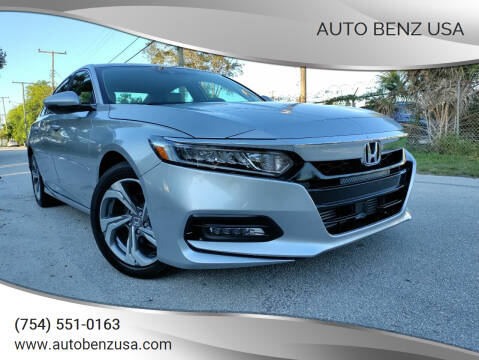 2020 Honda Accord for sale at AUTO BENZ USA in Fort Lauderdale FL