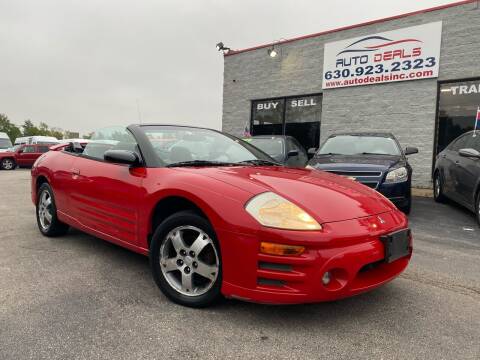 2003 Mitsubishi Eclipse Spyder for sale at Auto Deals in Roselle IL