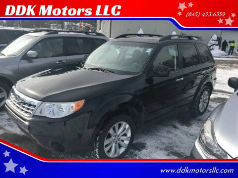 2011 Subaru Forester for sale at DDK Motors LLC in Rock Hill NY