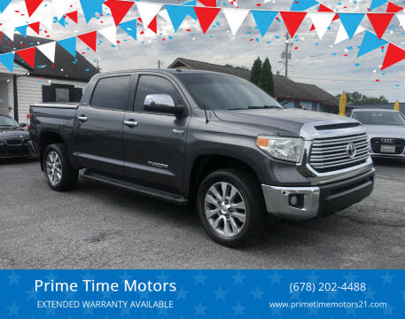 2015 Toyota Tundra for sale at Prime Time Motors in Marietta GA