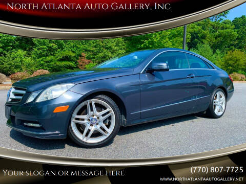 2011 Mercedes-Benz E-Class for sale at North Atlanta Auto Gallery, Inc in Alpharetta GA