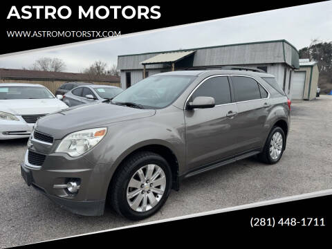 2011 Chevrolet Equinox for sale at ASTRO MOTORS in Houston TX