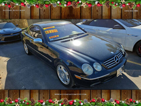 2001 Mercedes-Benz CL-Class for sale at AllStarz Auto Group in Birmingham AL