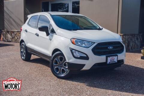 2020 Ford EcoSport for sale at Mcandrew Motors in Arlington TX