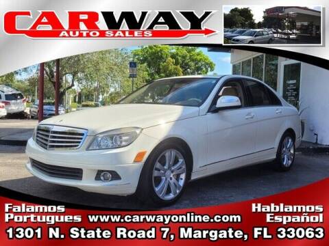 2008 Mercedes-Benz C-Class for sale at CARWAY Auto Sales in Margate FL