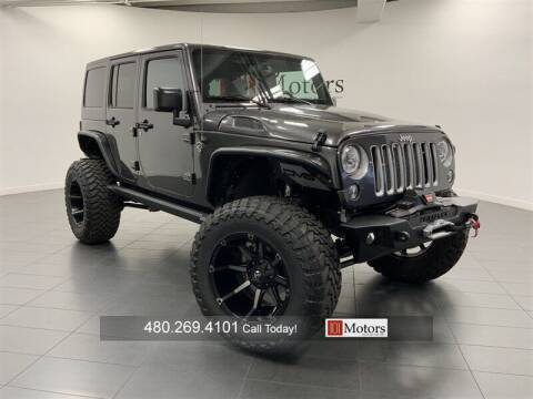 2017 Jeep Wrangler Unlimited for sale at 101 MOTORS in Tempe AZ