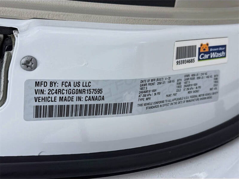 2022 Chrysler Pacifica Limited