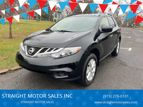 2014 Nissan Murano for sale at STRAIGHT MOTOR SALES INC in Paterson NJ