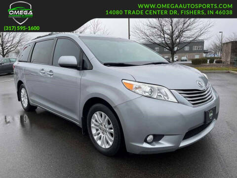 2015 Toyota Sienna for sale at Omega Autosports of Fishers in Fishers IN