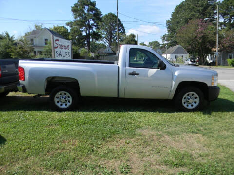 2012 Chevrolet Silverado 1500 for sale at SeaCrest Sales, LLC in Elizabeth City NC