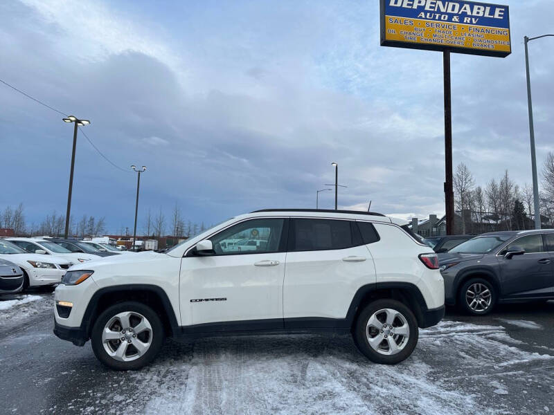 Used 2019 Jeep Compass Latitude with VIN 3C4NJDBB2KT755116 for sale in Anchorage, AK