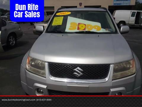2007 Suzuki Grand Vitara for sale at Dun Rite Car Sales in Cochranville PA