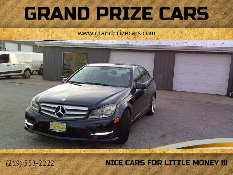 2012 Mercedes-Benz C-Class for sale at Grand Prize Cars in Cedar Lake IN