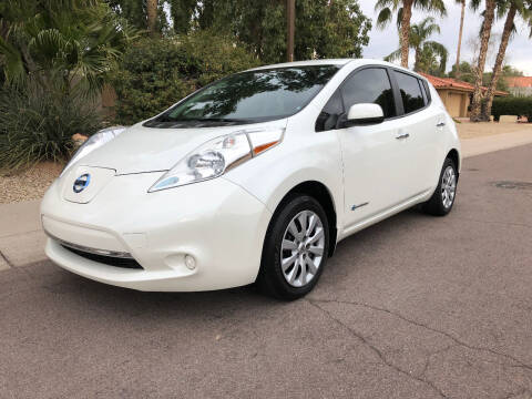 2015 Nissan LEAF for sale at Arizona Hybrid Cars in Scottsdale AZ