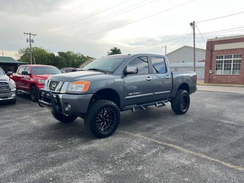 2014 Nissan Titan for sale at BEST BUY AUTO SALES LLC in Ardmore OK