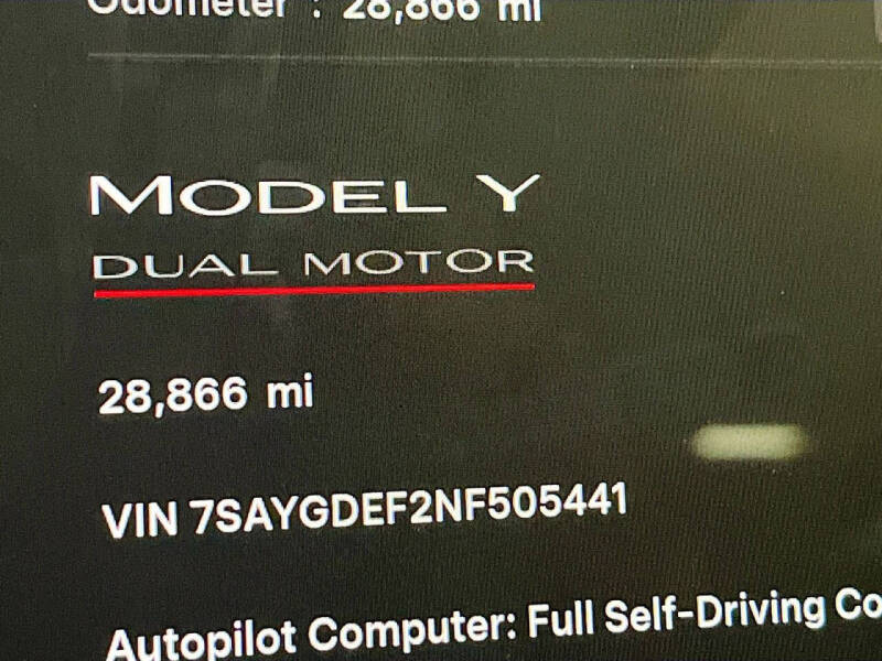 2022 Tesla Model Y Performance