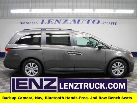 2016 Honda Odyssey for sale at LENZ TRUCK CENTER in Fond Du Lac WI