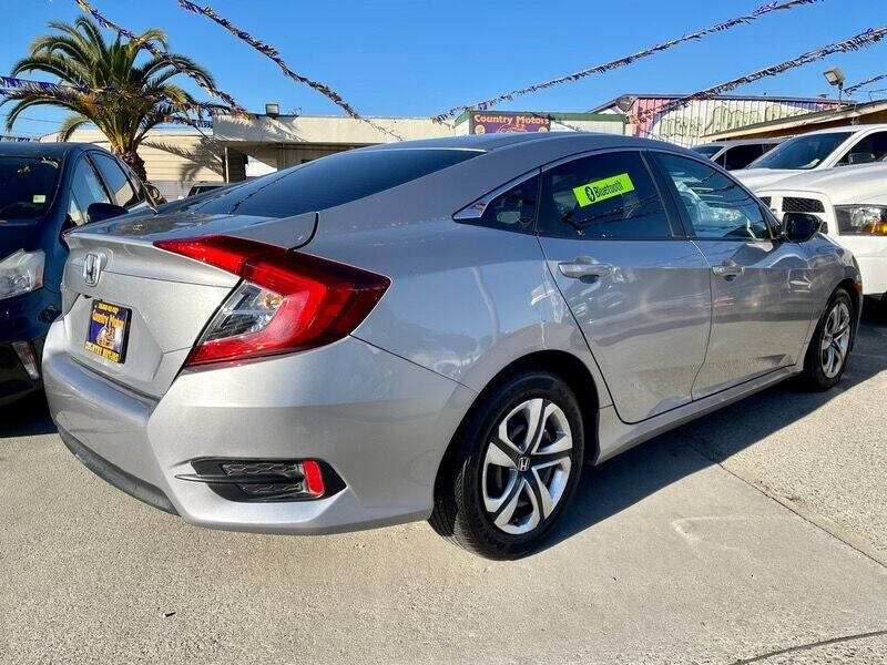 2018 Honda Civic for sale at Country Motors in Salinas, CA