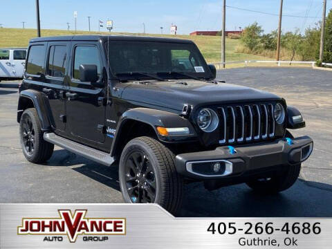 2022 Jeep Wrangler Unlimited for sale at Vance Fleet Services in Guthrie OK