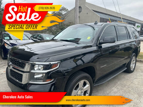 2017 Chevrolet Tahoe for sale at Cherokee Auto Sales in Acworth GA