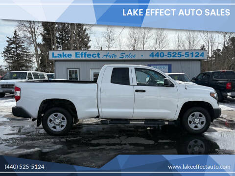 2019 Toyota Tundra for sale at Lake Effect Auto Sales in Chardon OH