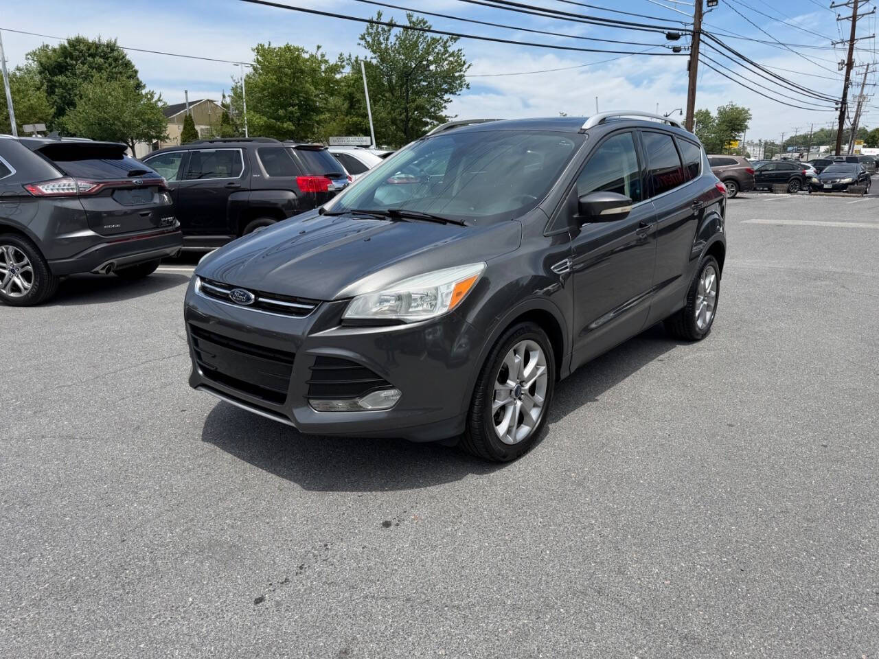 Dk. Gray 2015 Ford Escape Titanium Titanium 4dr SUV 2