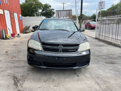 2014 Dodge Avenger for sale at Trevino's Auto Sales in San Antonio TX