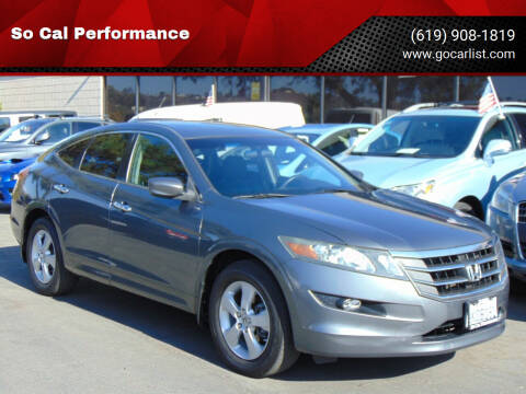 2010 Honda Accord Crosstour for sale at So Cal Performance in San Diego CA