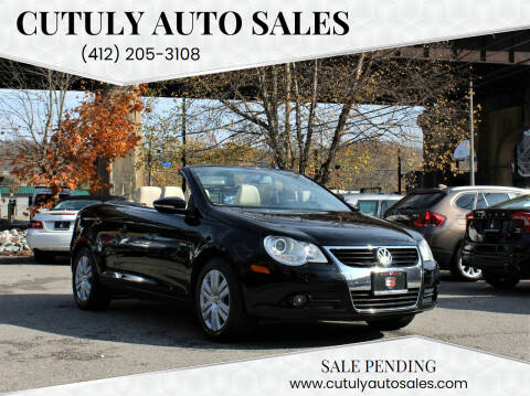 2009 Volkswagen Eos for sale at Cutuly Auto Sales in Pittsburgh PA