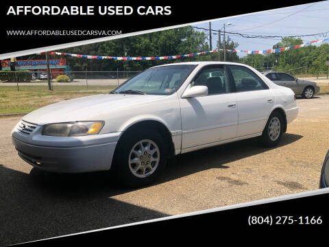 1999 Toyota Camry for sale at AFFORDABLE USED CARS in North Chesterfield VA
