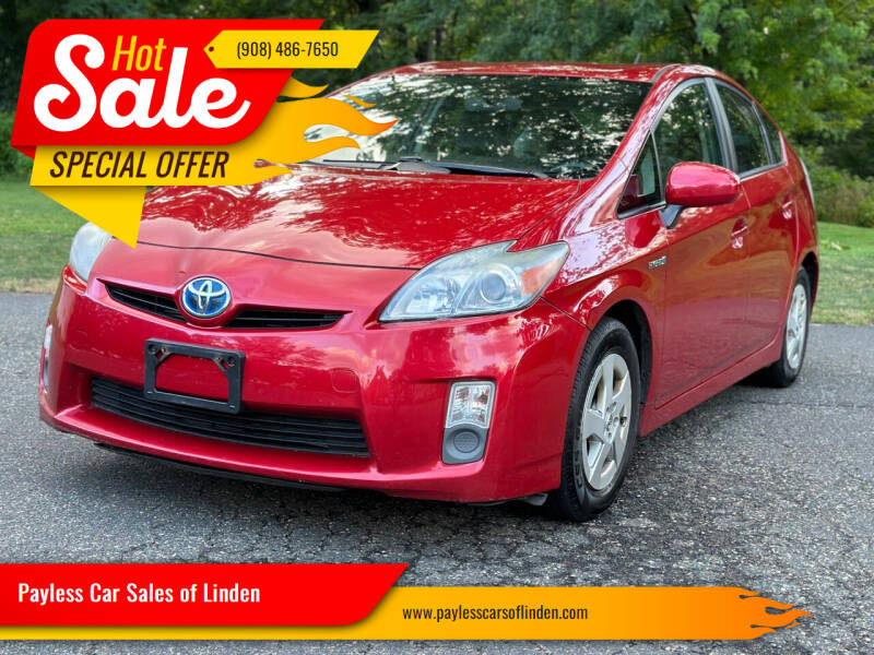 2010 Toyota Prius for sale at Payless Car Sales of Linden in Linden NJ